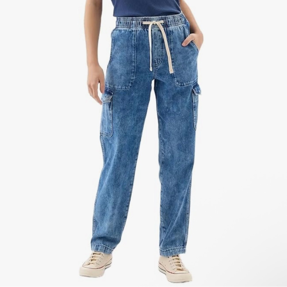 XL GAP Blue Boyfriend Jeans with Relaxed Fit